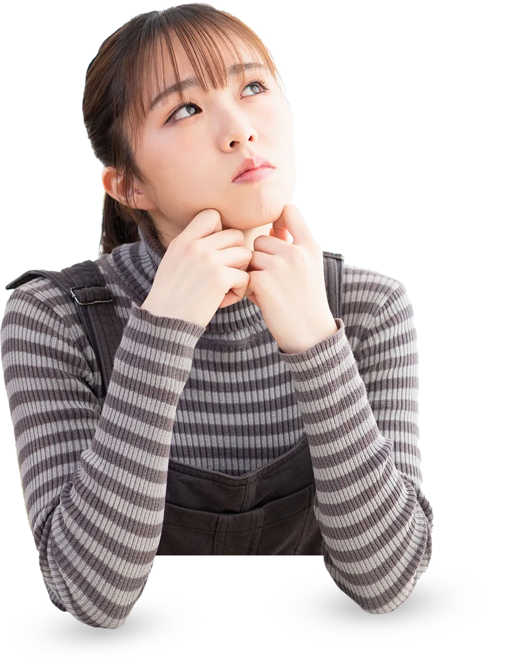 悩んでいる女性